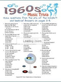 1960s Music Trivia