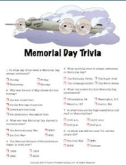 Memorial Day Trivia