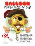 Pirate Balloon Faces
