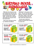 Birthday Mixer Icebreaker