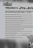 Mother's Day Keepsake