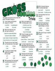 Gross Cooties Trivia Game