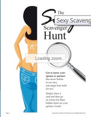 Sexy Scavenger Hunt