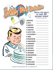 Happy Birthday Puzzles