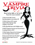Vampire Facts Trivia