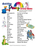 Disney Characters Trivia