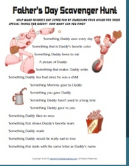 Father's Day Treasure Hunt