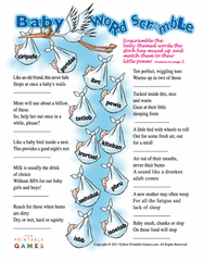 25 Baby Shower Games