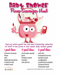 Purse Scavenger Hunt