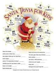 Santa Trivia For Kids