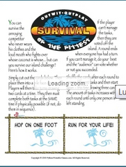 Luau Survival of the Fittest