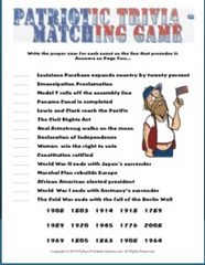 Patriotic Trivia