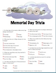 Memorial Day Trivia