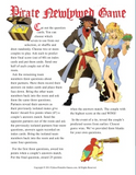 Pirate Newlywed Game