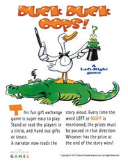 Duck Duck OOPS L-R Game