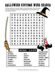 Halloween Word Searches