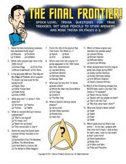 Star Trek Trivia game