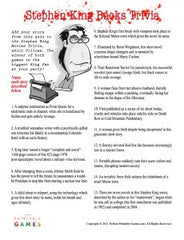 Stephen King Books Trivia