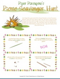 Camping Scavenger Hunt