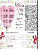 Valentine Puzzles Placemat