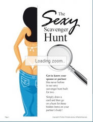 Sexy Scavenger Hunt