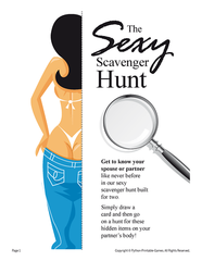 Sexy Scavenger Hunt