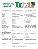 St. Patrick's Day Trivia