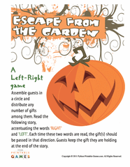 Halloween Left Right Game