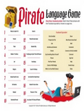Pirate Language Game