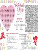 Valentine Puzzles Placemat