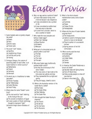 Easter Trivia Game