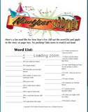 New Year's Mad Libs