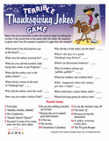 Thanksgiving Jokes Game