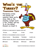 Who's The Turkey? Trivia
