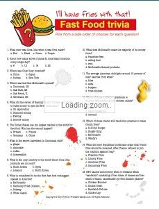 Fast Food Trivia Questions: Test Your Knowledge and Have Fun!