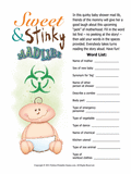 Sweet and Stinky Mad Libs