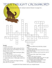 Halloween Crosswords